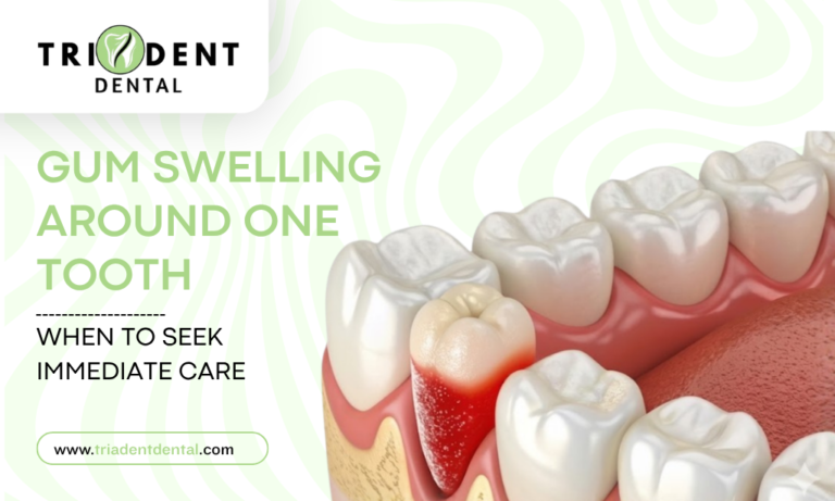 Gum Swelling Around One Tooth: When to Seek Immediate Care